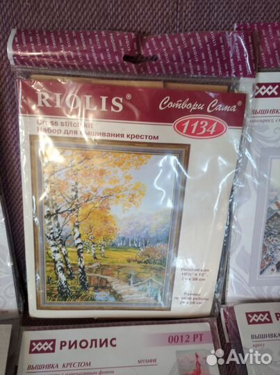 Новые наборы для вышивания крестом