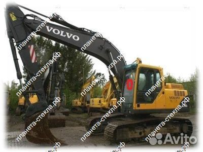 Стекло Экскаватор гусеничный Вольво EC 460 Blc