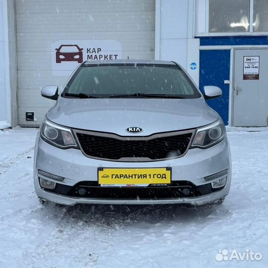 Kia Rio 1.6 МТ, 2016, 119 000 км