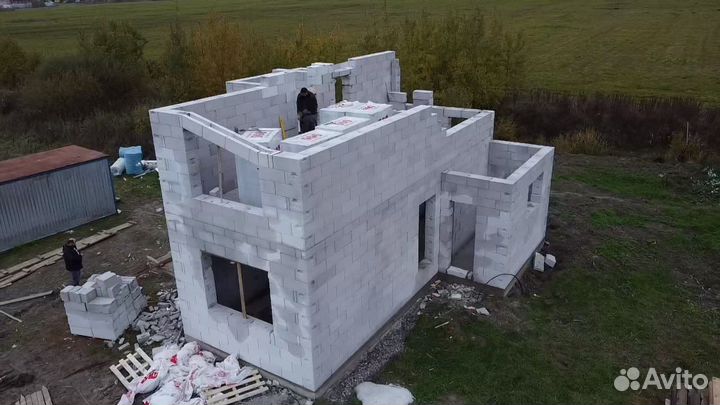 Строительство домов из газобетона