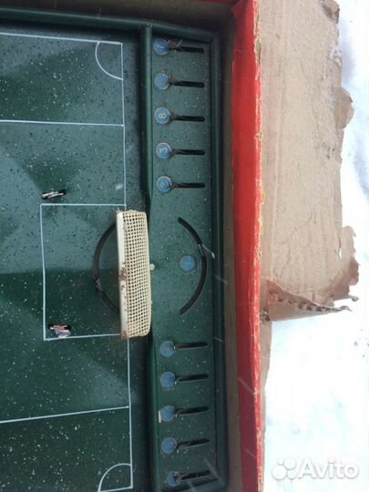 Настольный футбол времён СССР