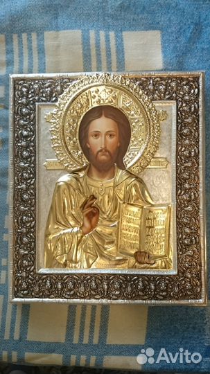 Оклад иконы спаситель