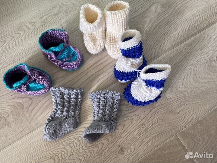 Вязаные детские вещи на заказ, ручная работа