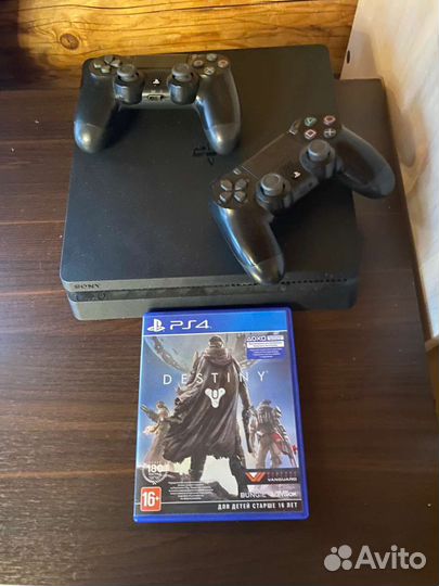 Продам plaustaushin sony4 slim 1tb 2джостика