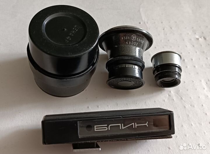 Фотоаксессуары для фотоаппаратов из эпохи СССР