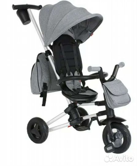 Велосипед трехколесный QPlay nova plus Grey