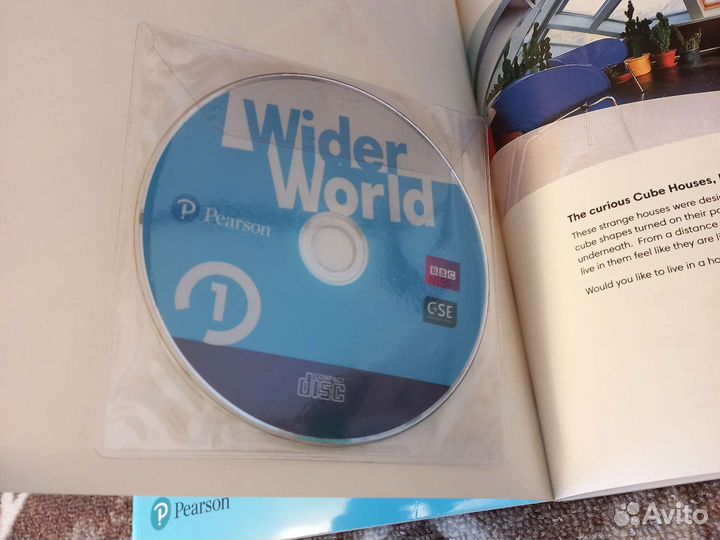 Wider World 1 учебник и рабочая тетрадь и диск