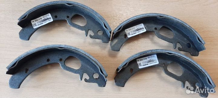 Колодки тормозные барабанные ваз 1117-2170/2108-09