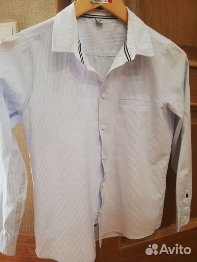 Рубашка школьная 152 на мальчика