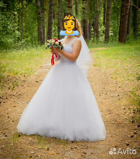 Свадебное платье 44 46