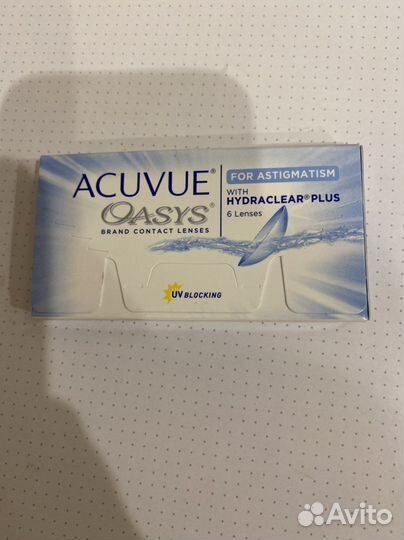 Линзы контактные acuvue oasys