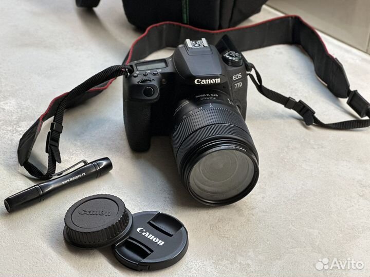 Зеркальный фотоаппарат canon 77d