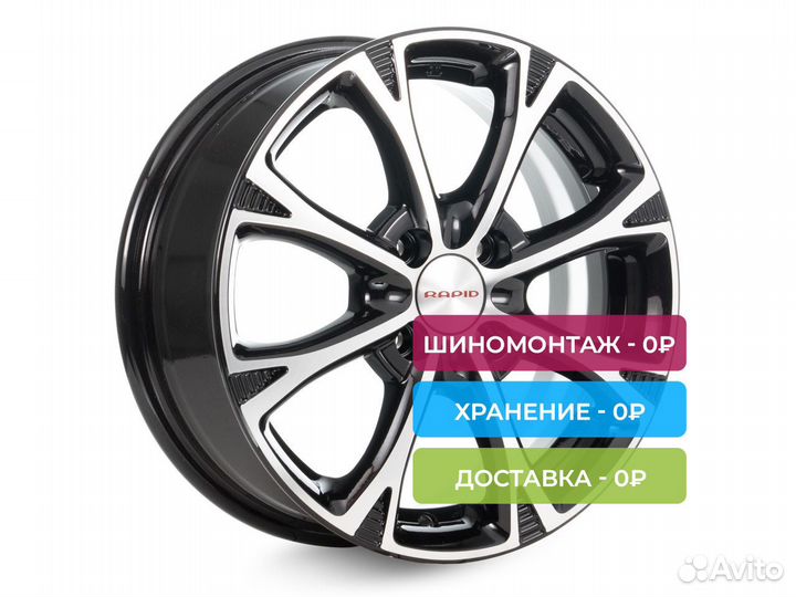 R15 4x100 6J ET45 d54,1 Rapid Блюз-оригинал (кс606
