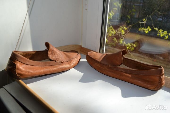 Ugg 44.5 мокасины мужские