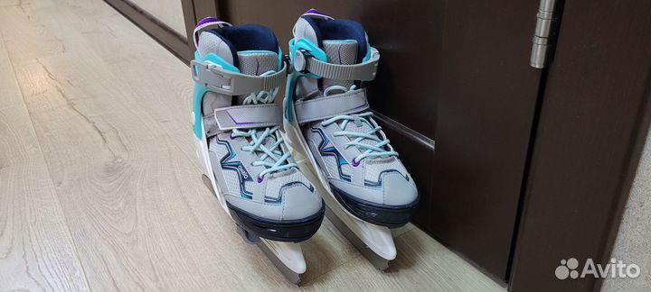 Коньки детские раздвижные 32-35