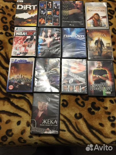 Сборники песен,фильмы на дисках