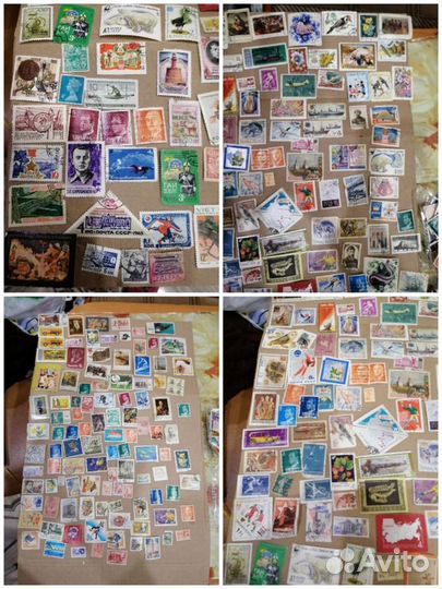 Марки почтовые ссср,Членский взнос,марки60-90г