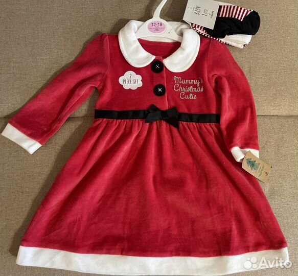 Платье новогоднее 80 86
