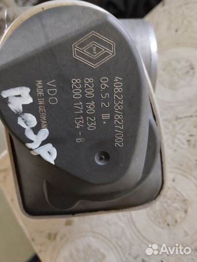 Дроссельная заслонка renault megane 2