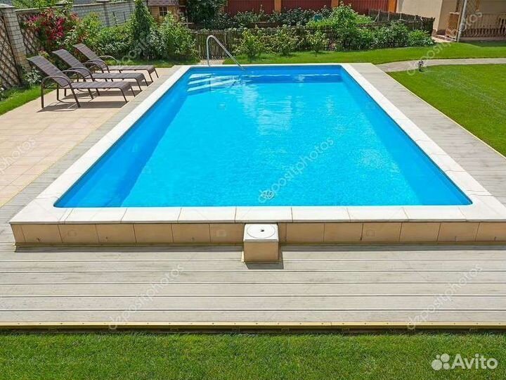 Пластиковый бассейн