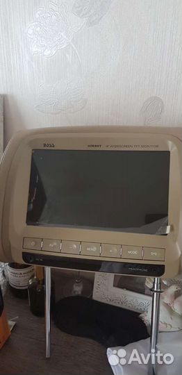 Подголовник с монитором новый