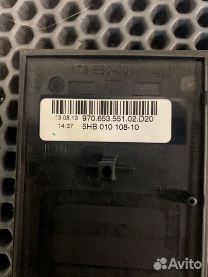 Накладка центральной консоли передняя Porshe