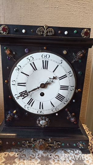 Часы настольные Lenzkirch 1915г. Старинные часы