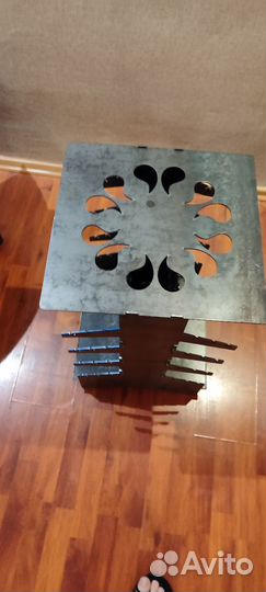 Вертикальный мангал 3 мм