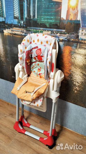 Стульчик для кормления chicco polly