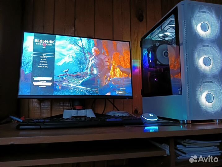 Игровой компьютер с монитором 144гц