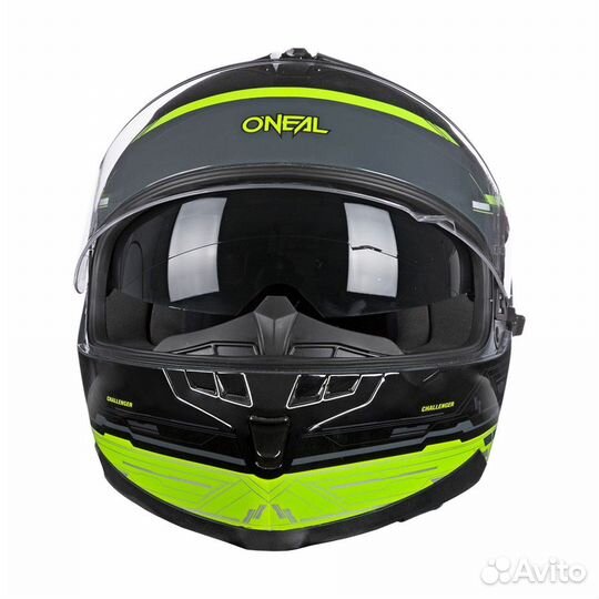 Мотошлем Oneal Challenger Matrix Black-Yellow