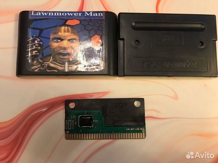Lawnmower Man Газонокосильщик картридж для sega