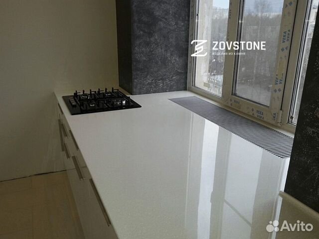 Подоконник из искусственного камня