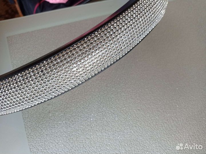 Оплетка на руль со стразами