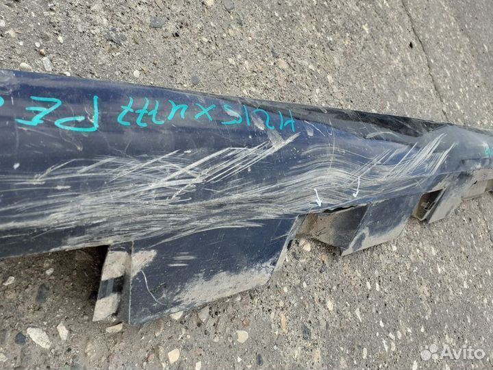 Накладка порога левого toyota camry 2017г
