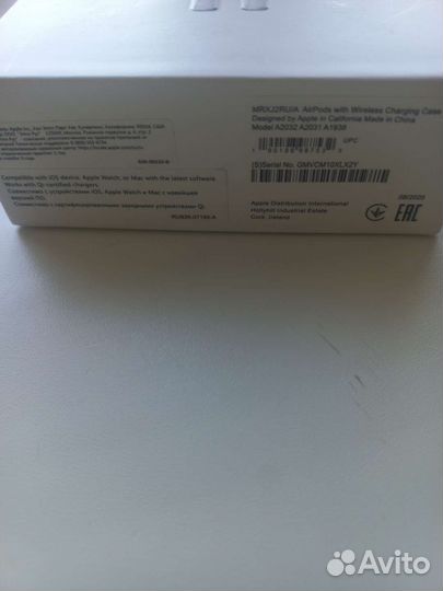 Airpods 2 новые,не рабочие на ремонт,на запчасти