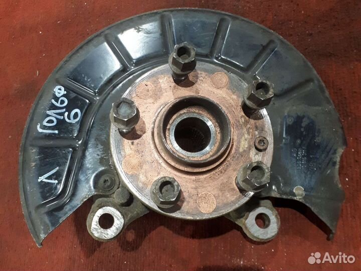 Левый поворотный кулак фольксваген гольф 6