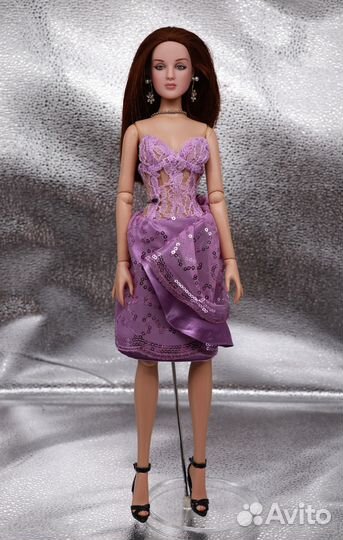 Кукла Тоннер Antoinette Ruffle Rose Basic нюд