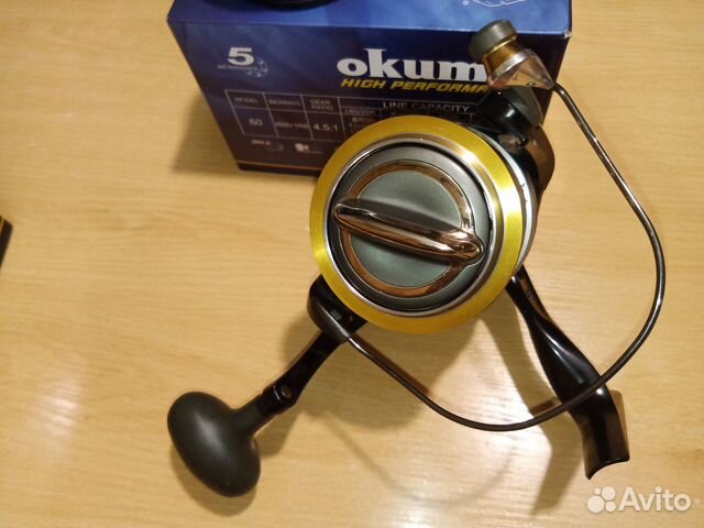 Катушка рыболовная okuma axeon axll-60