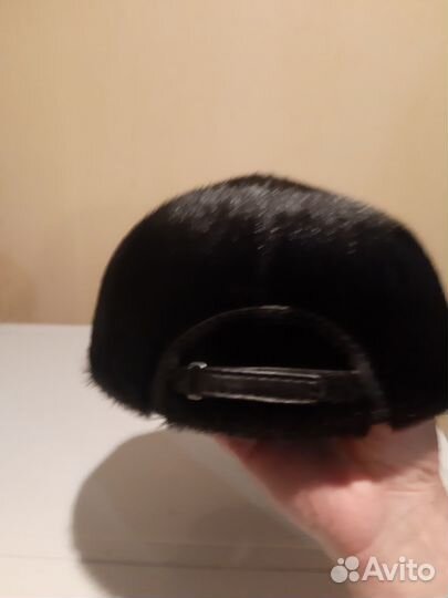 Меховая мужская кепка