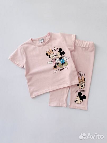 Костюм для девочки с капри 