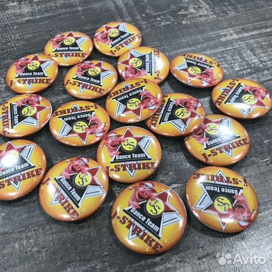 Изготовление значков, магнитов, брелков