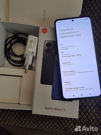 Xiaomi Redmi Note 13, 8/128 ГБ