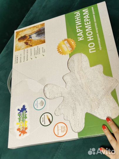 Картина по номерам в подарок премиум