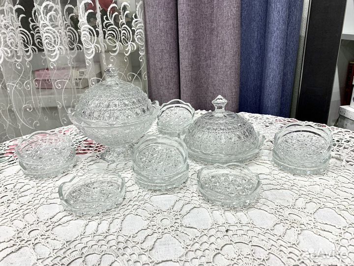 Маслёнки, наборы для варенья, десерта, розетки