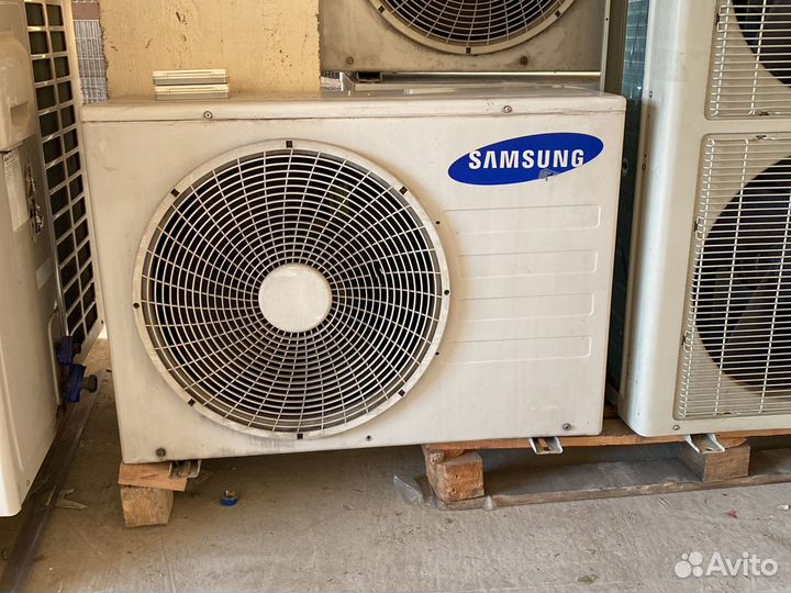 Кассетный кондиционер samsung. Б/у