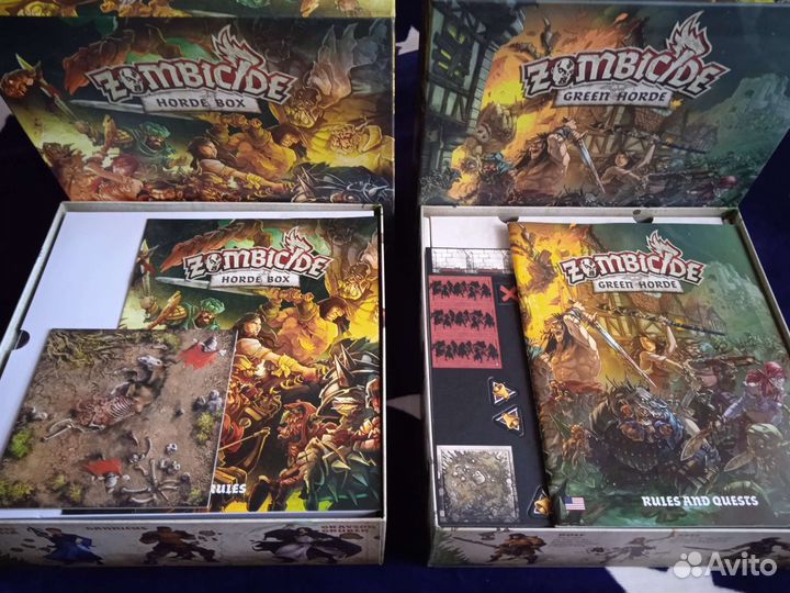 Зомбицид Zombicide Green Horde + Horde Box