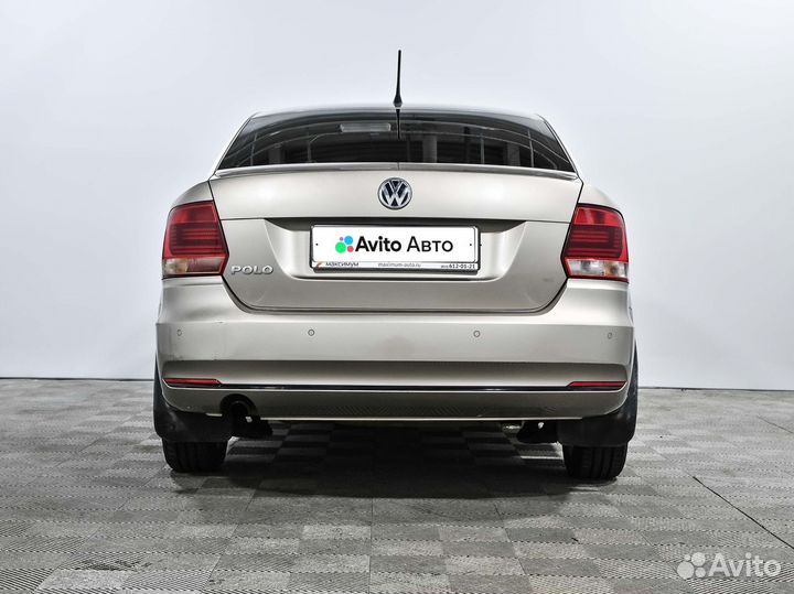 Volkswagen Polo 1.6 AT, 2016, 158 879 км