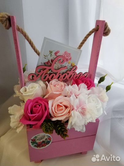 Мыльные розы, букеты, мыльные розы