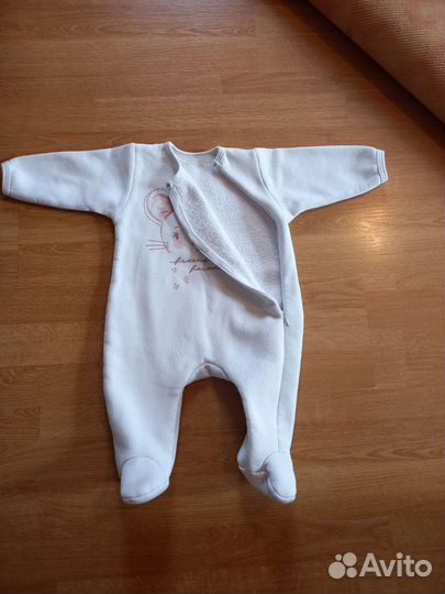Комбинезон на флисе 68 размер